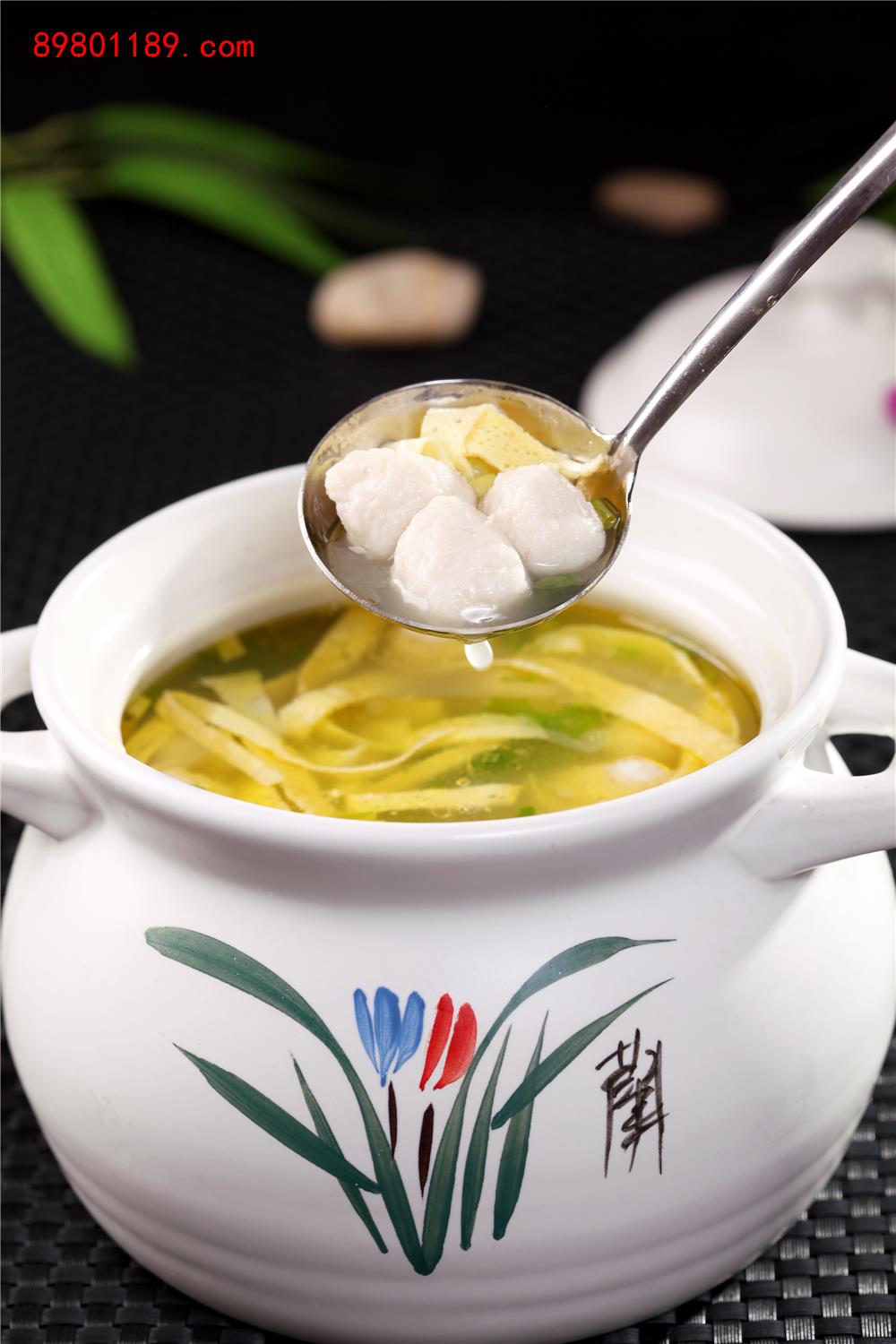 鸡汤鱼丸