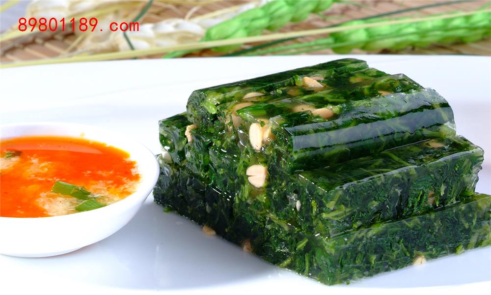 菠菜千层冻
