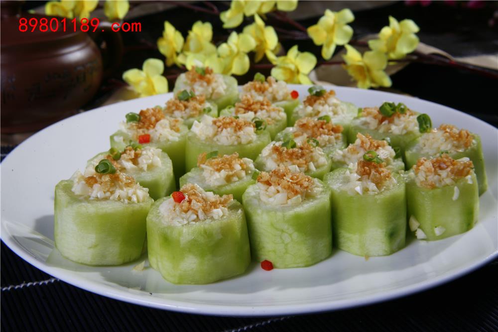 蒜茸蒸丝瓜