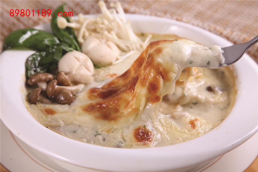 菌菇焗豆腐