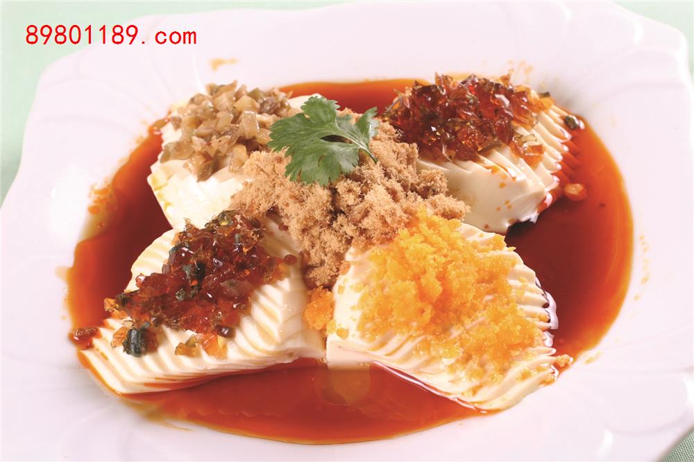 三色豆腐
