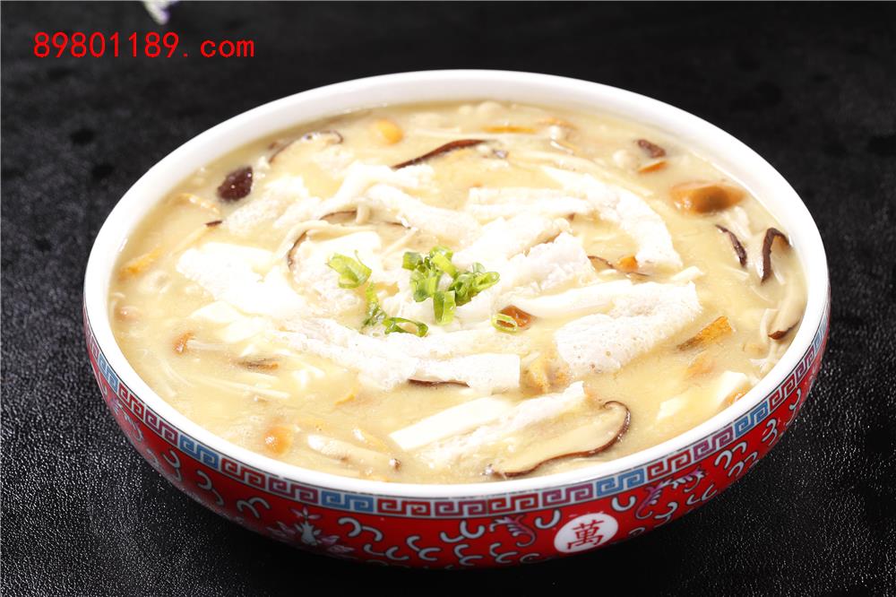 三菌滑豆花