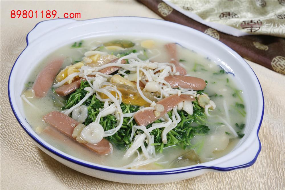 上汤豆苗