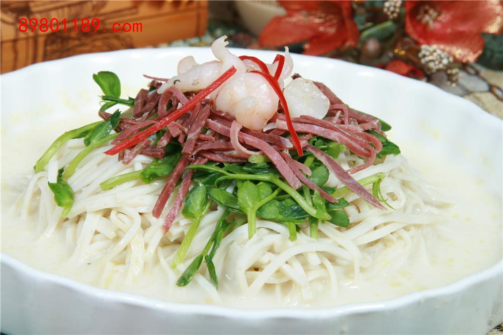 上汤鱼干丝
