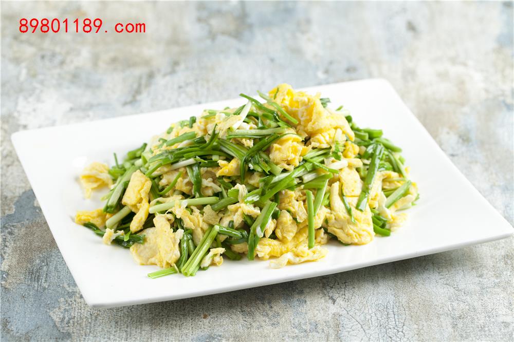 东北蒜苗炒鸡蛋