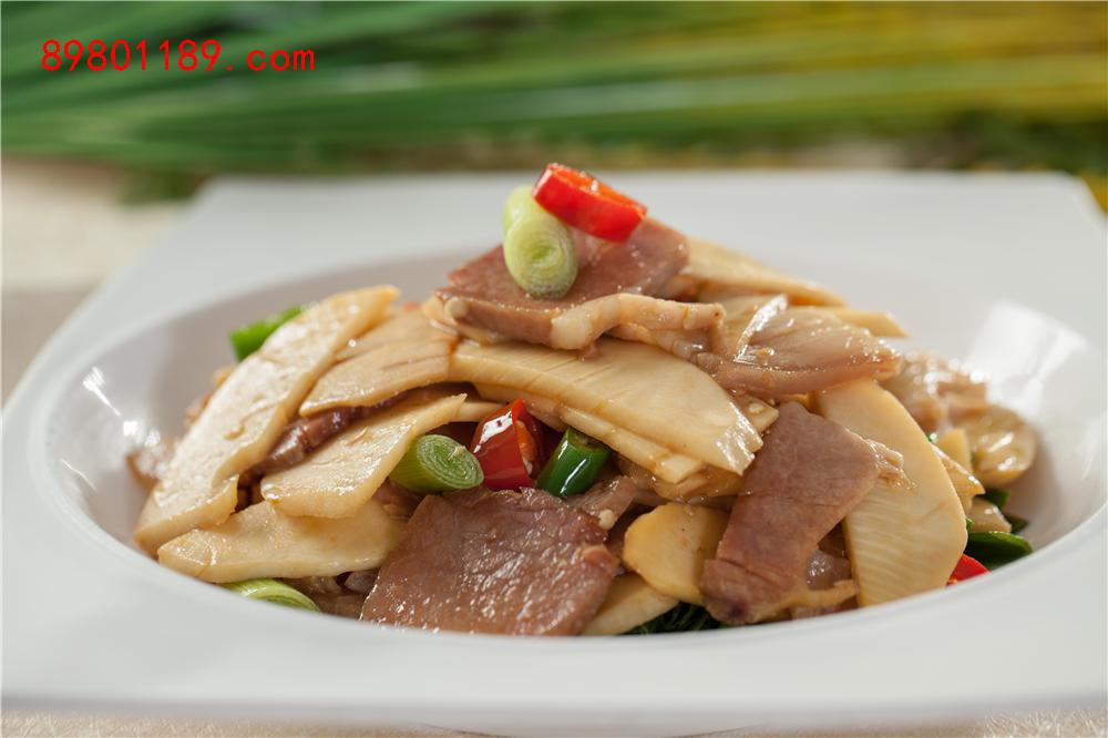 冬笋炒腊肉