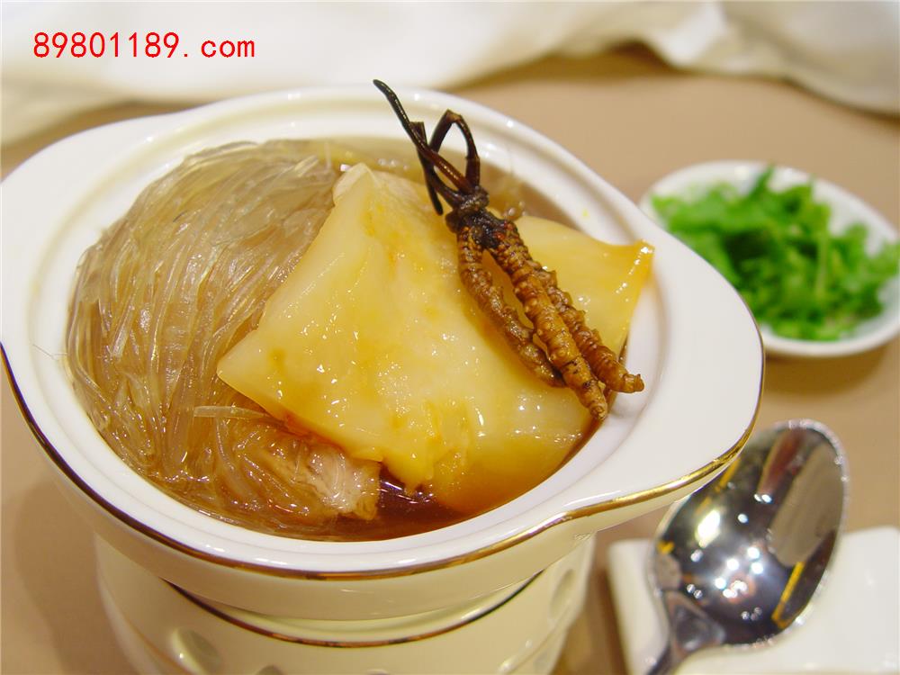 冬虫草花胶皇金勾翅