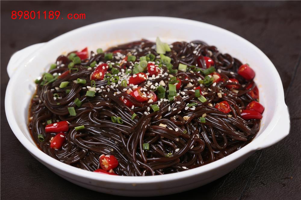 凉拌蕨粉