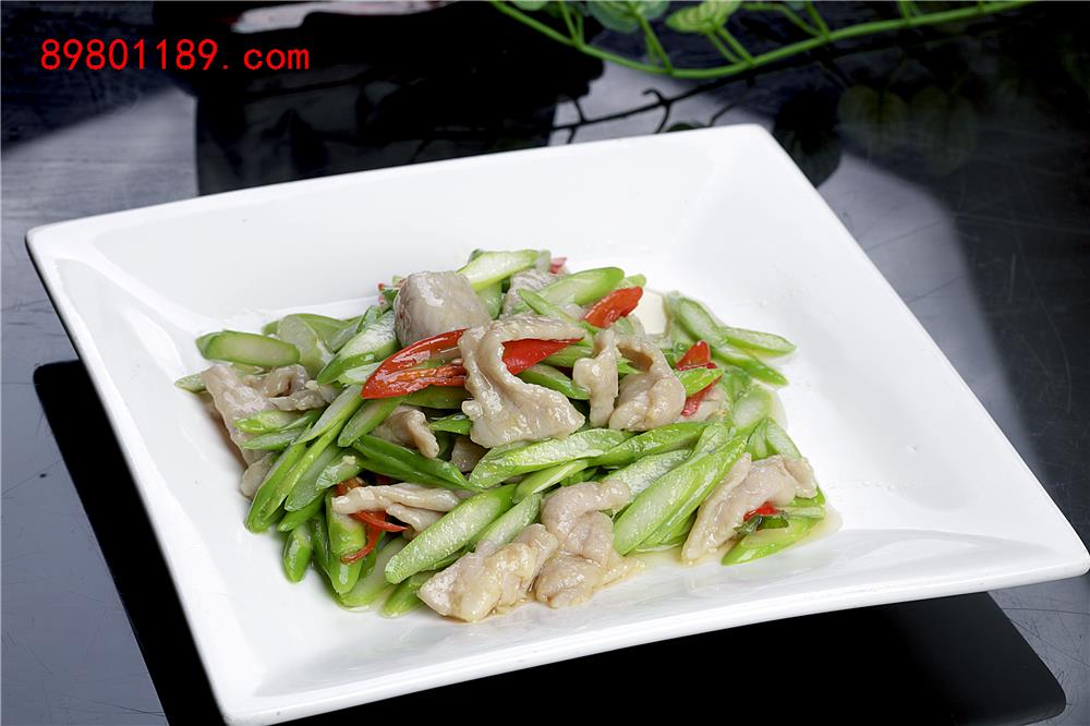 卢笋烩肉片