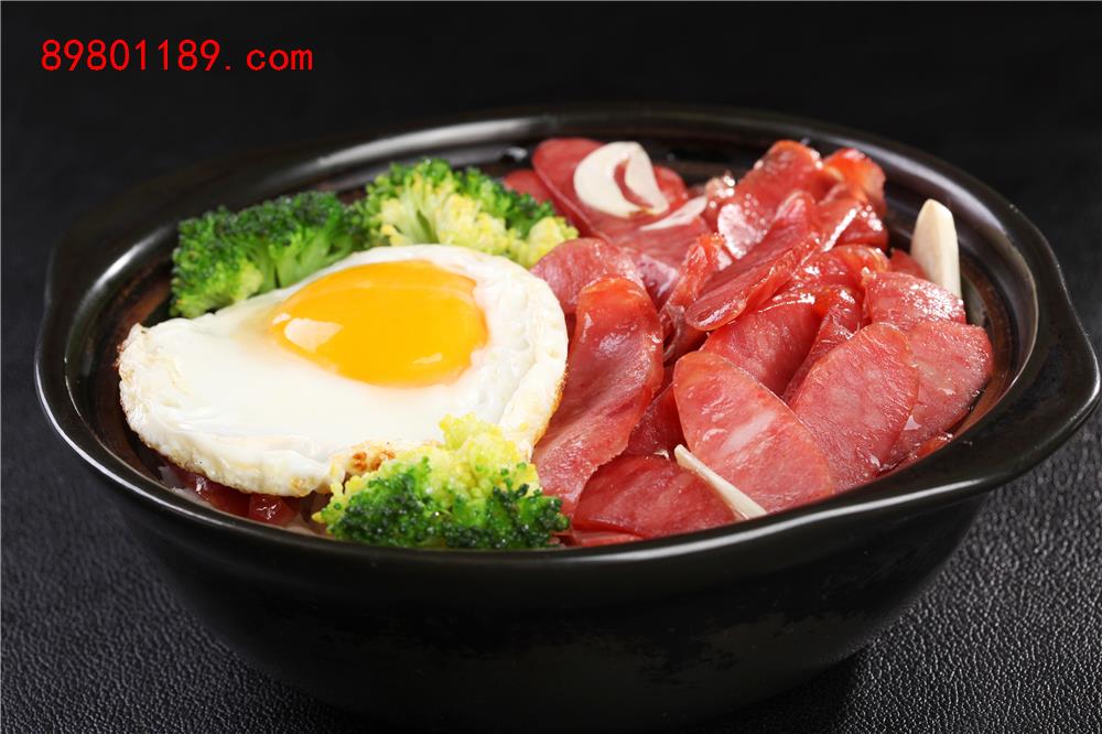 台湾香肠煲仔饭