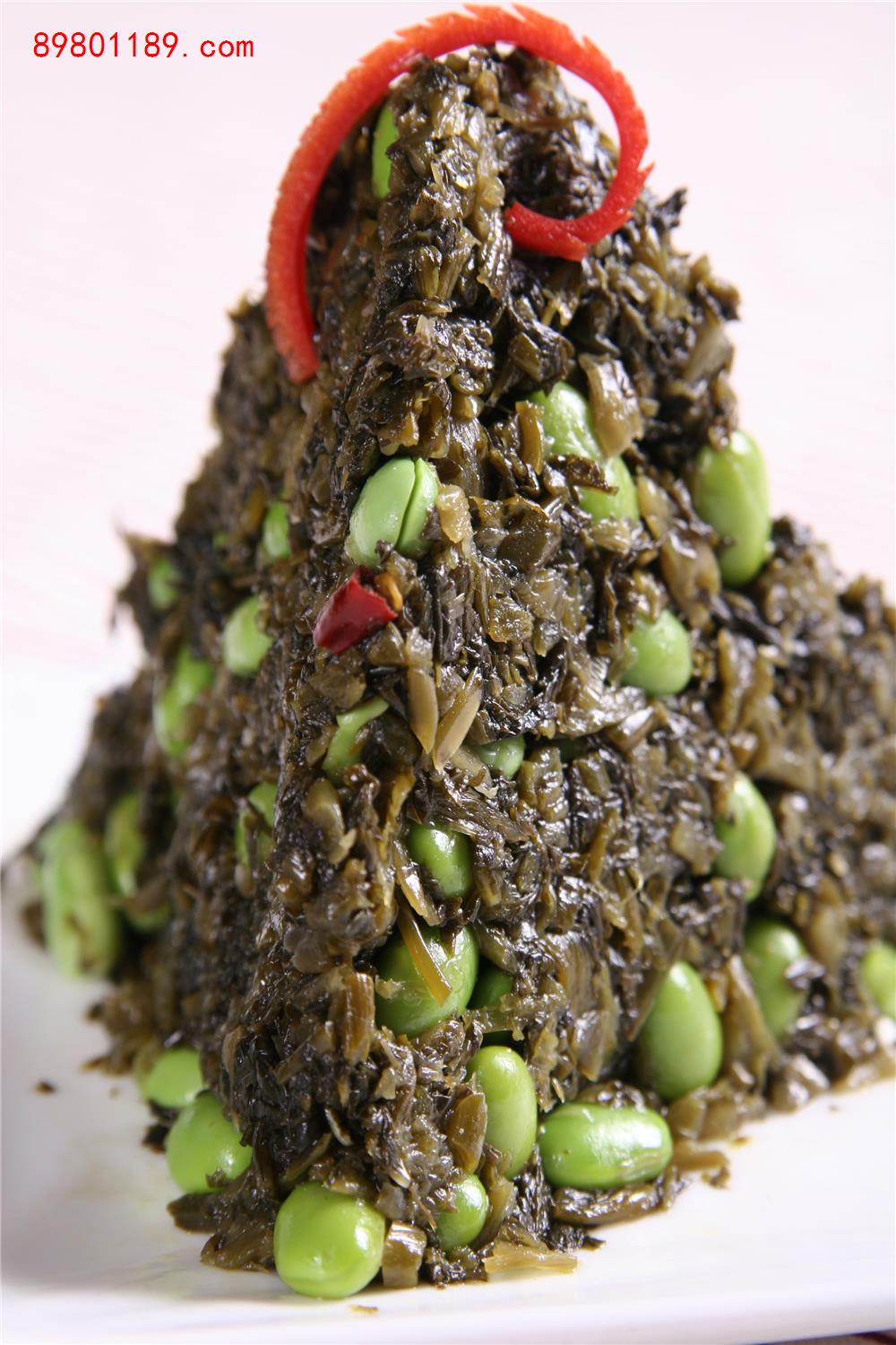 周庄咸菜毛豆