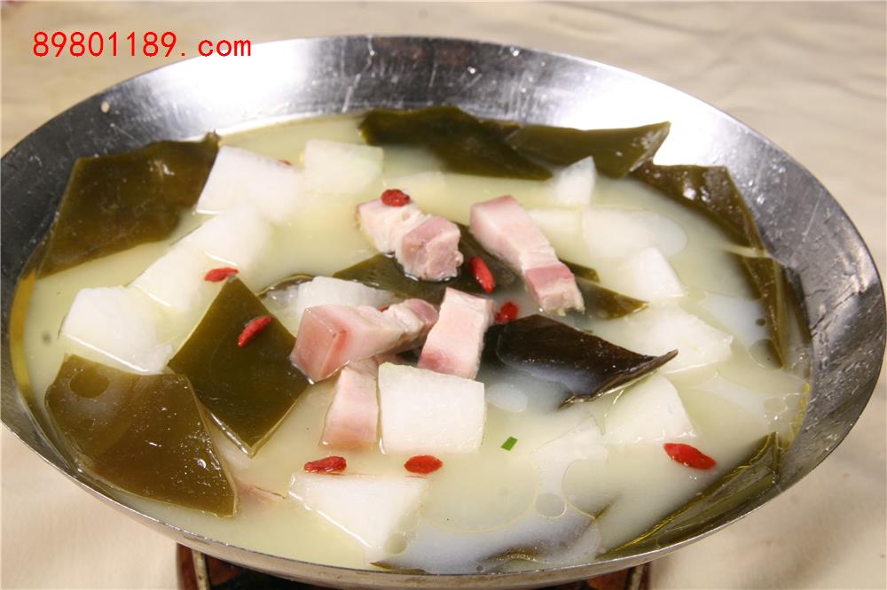咸肉冬瓜海带锅仔