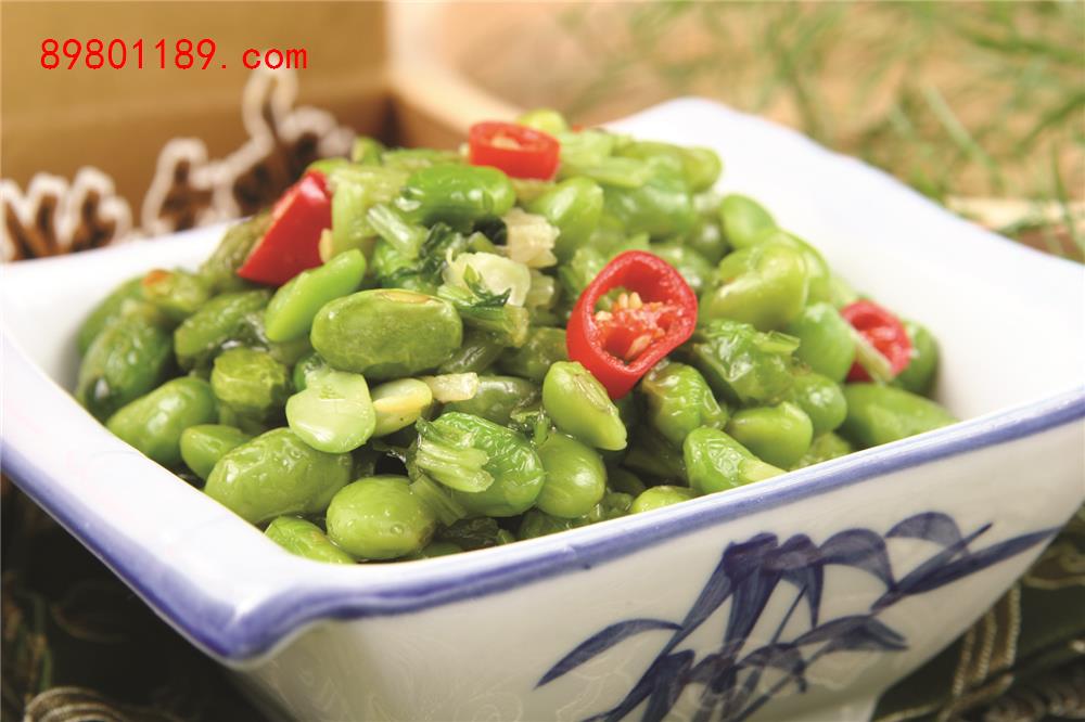 咸菜毛豆