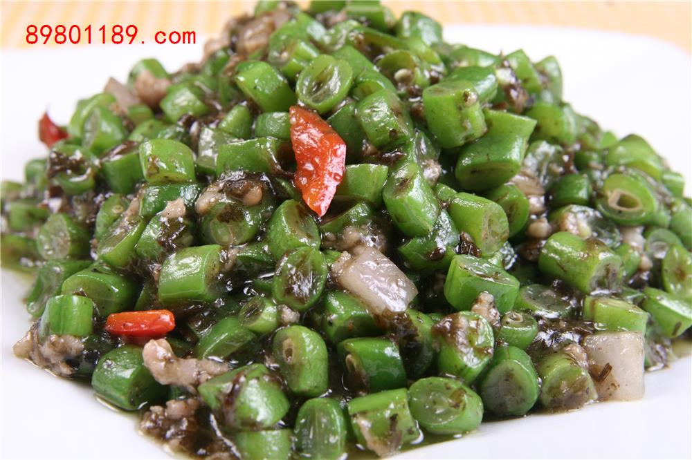 四季豆橄榄菜