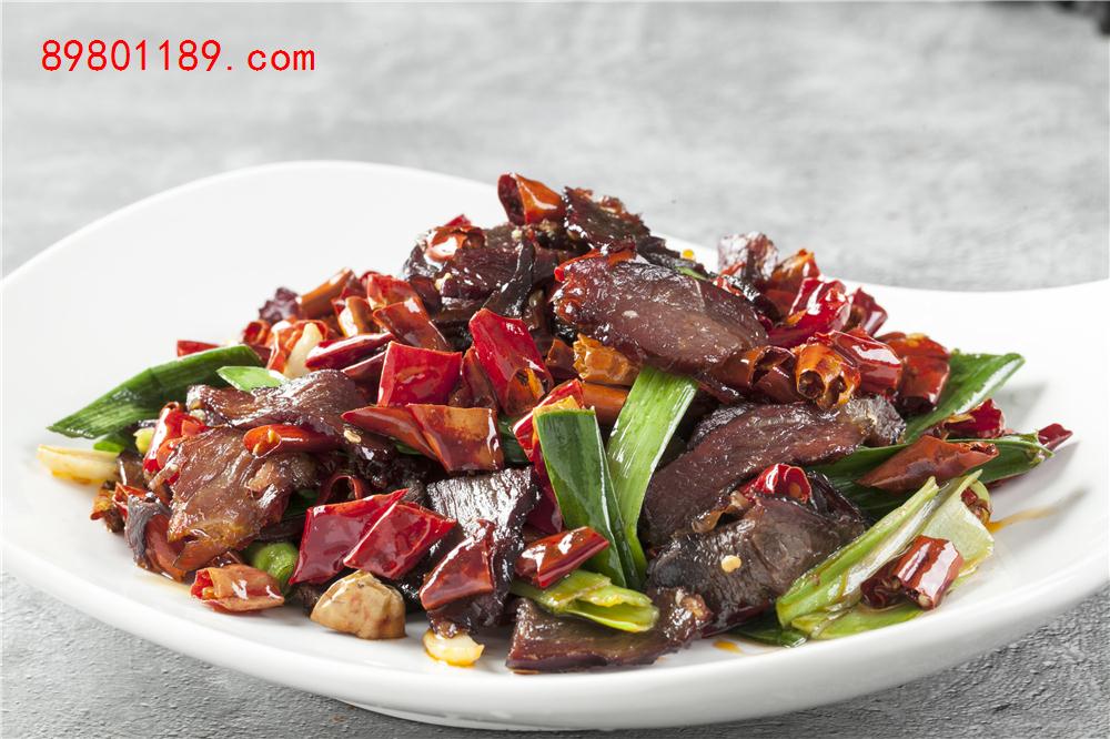 大蒜腊牛肉-