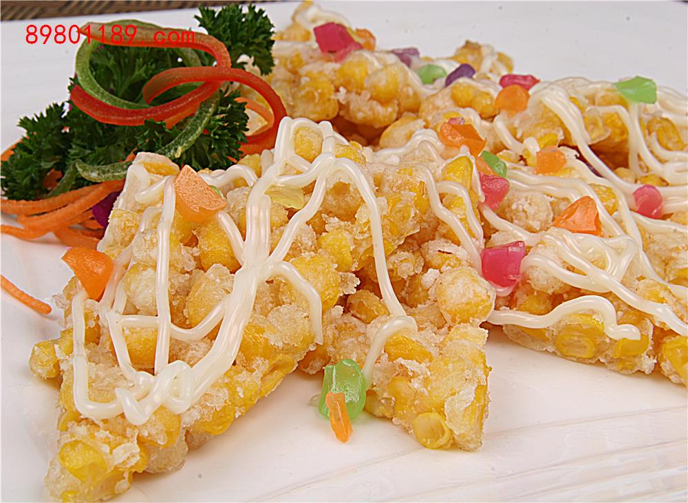 奶油玉米烙