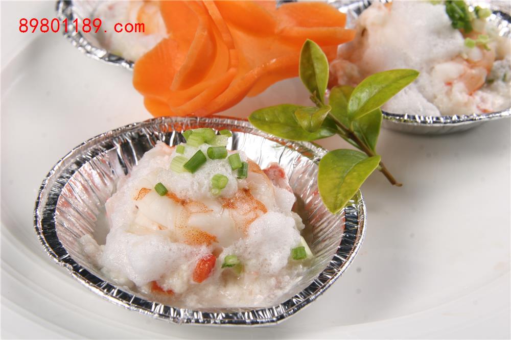 奶香虾盏