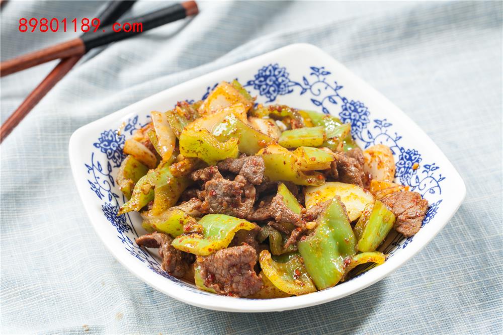 孜然牛肉-