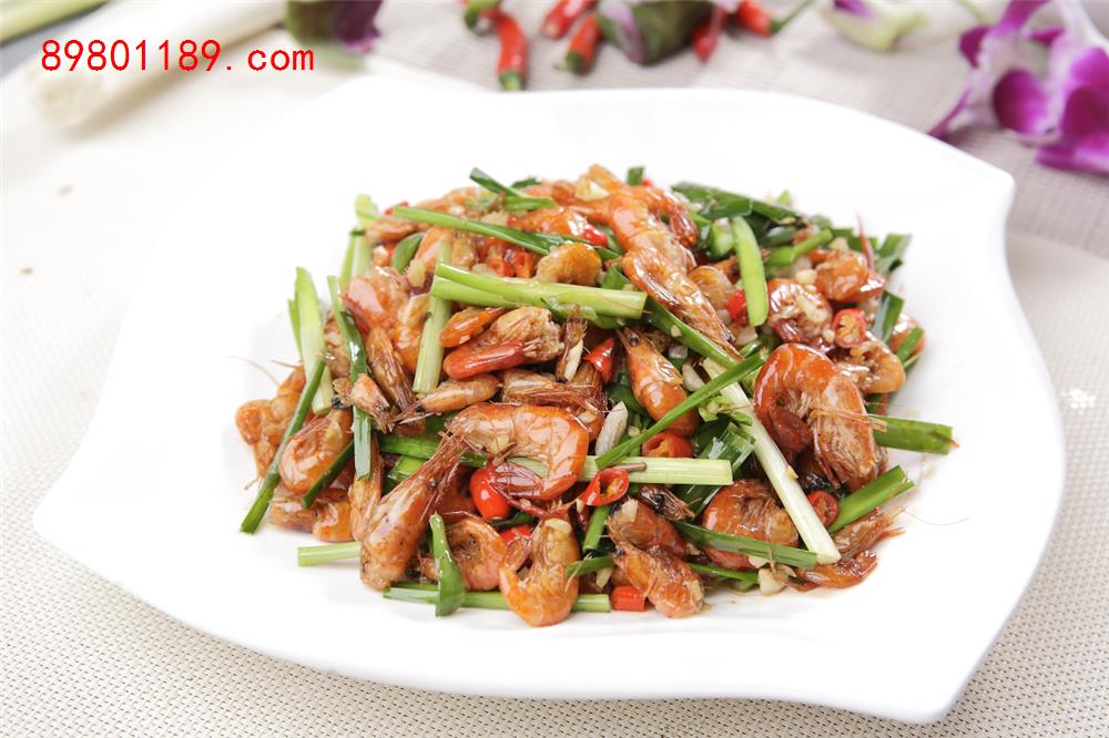 小炒河虾