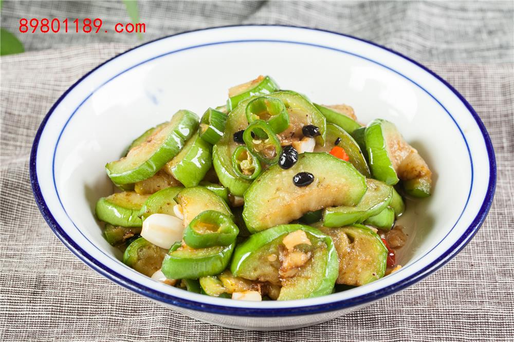 小炒青茄子-