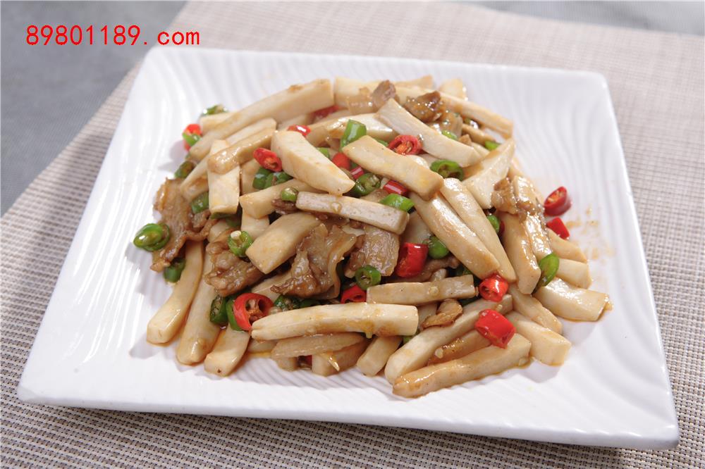 小炒鸡腿菇
