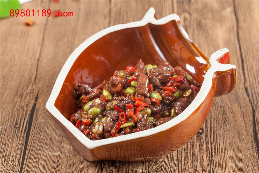 小炒鸭血-