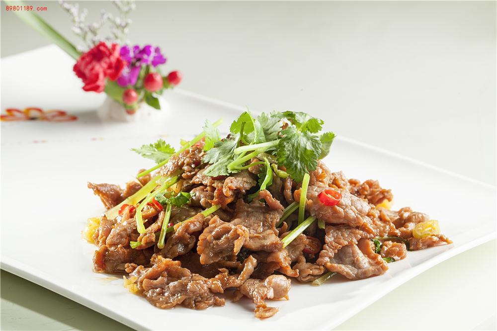 小炒黄牛肉-
