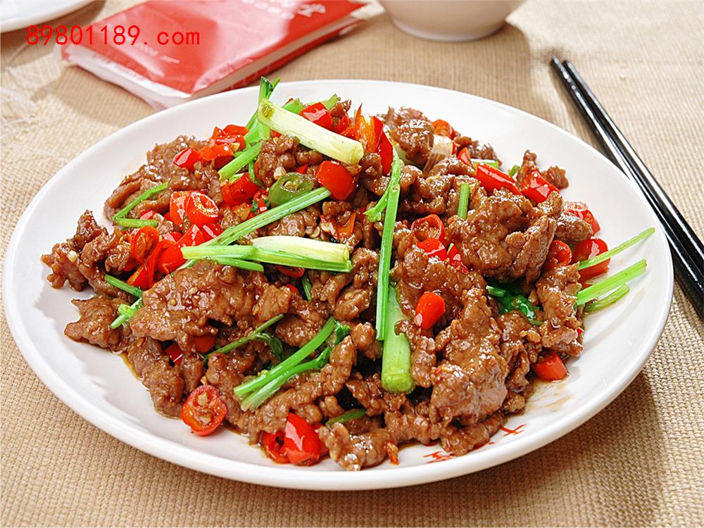 小炒黄牛肉
