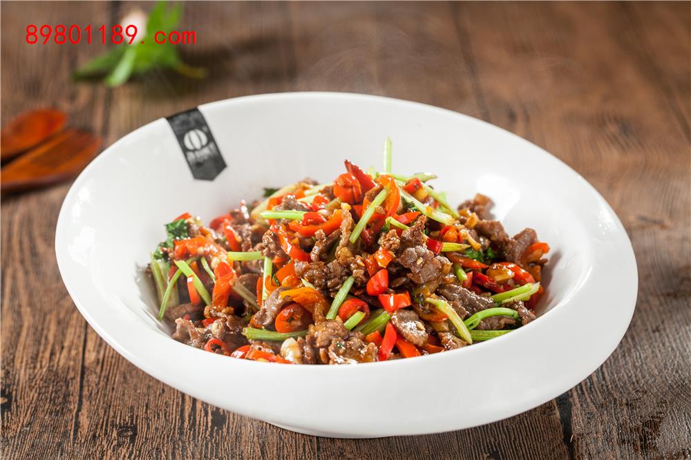 小炒黄牛肉-