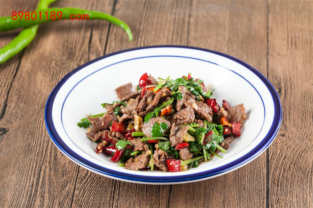 小炒黄牛肉-