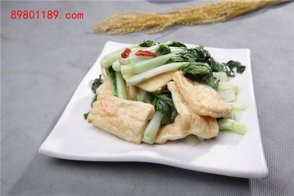 小白菜烧豆腐