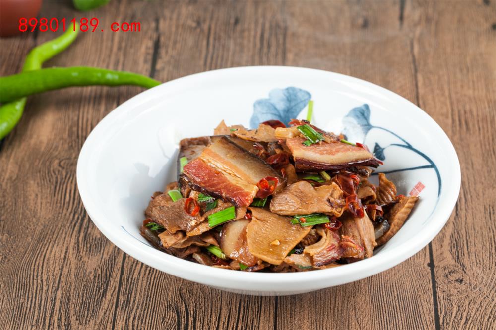 小笋炒腊肉-
