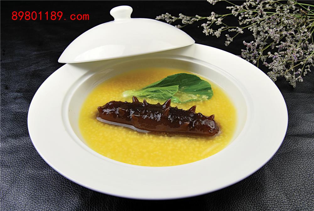 小米炖辽参-