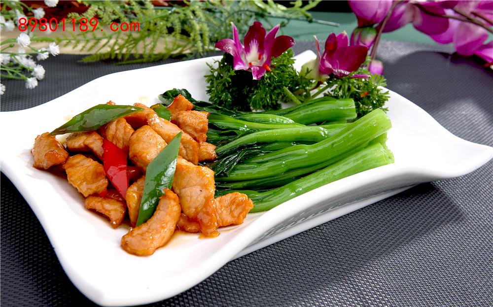 小肥牛扒菜心