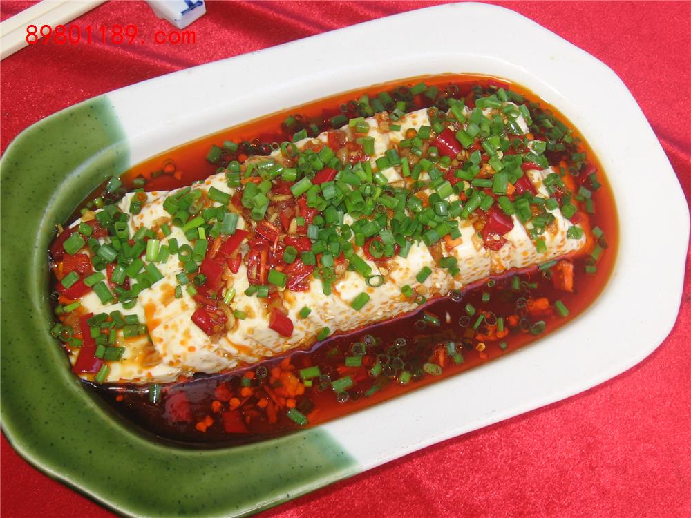 小葱拌豆腐
