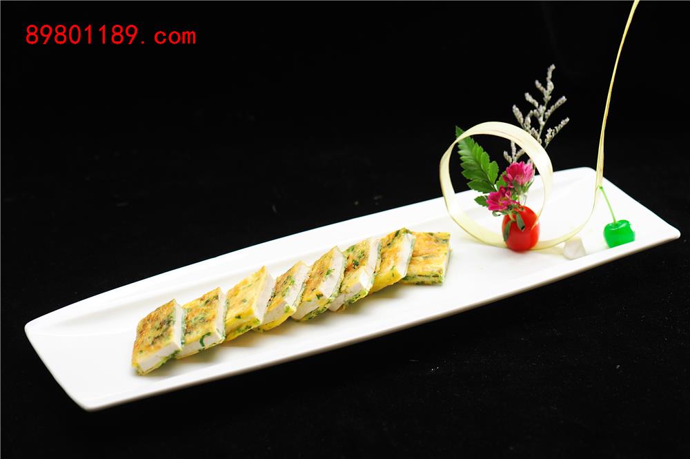小葱煎豆腐