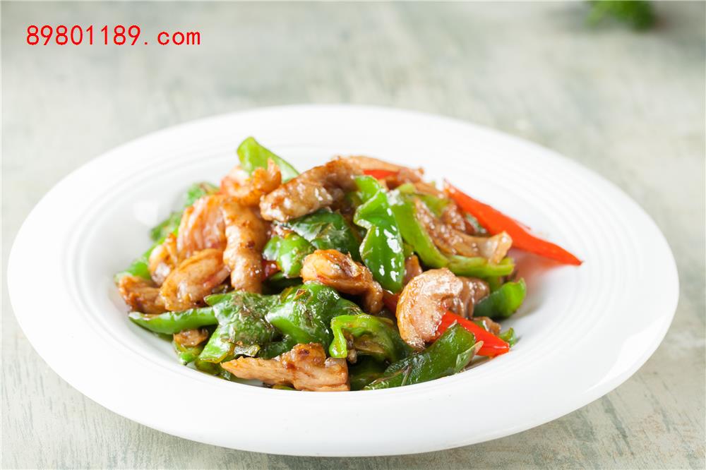 尖椒炒肥肠-