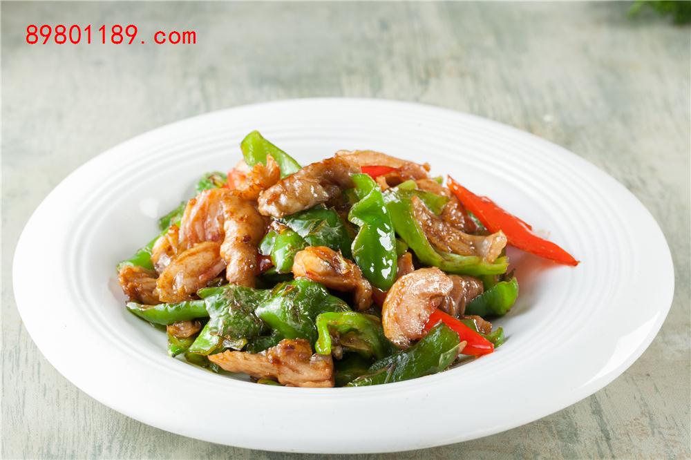 尖椒炒肥肠-