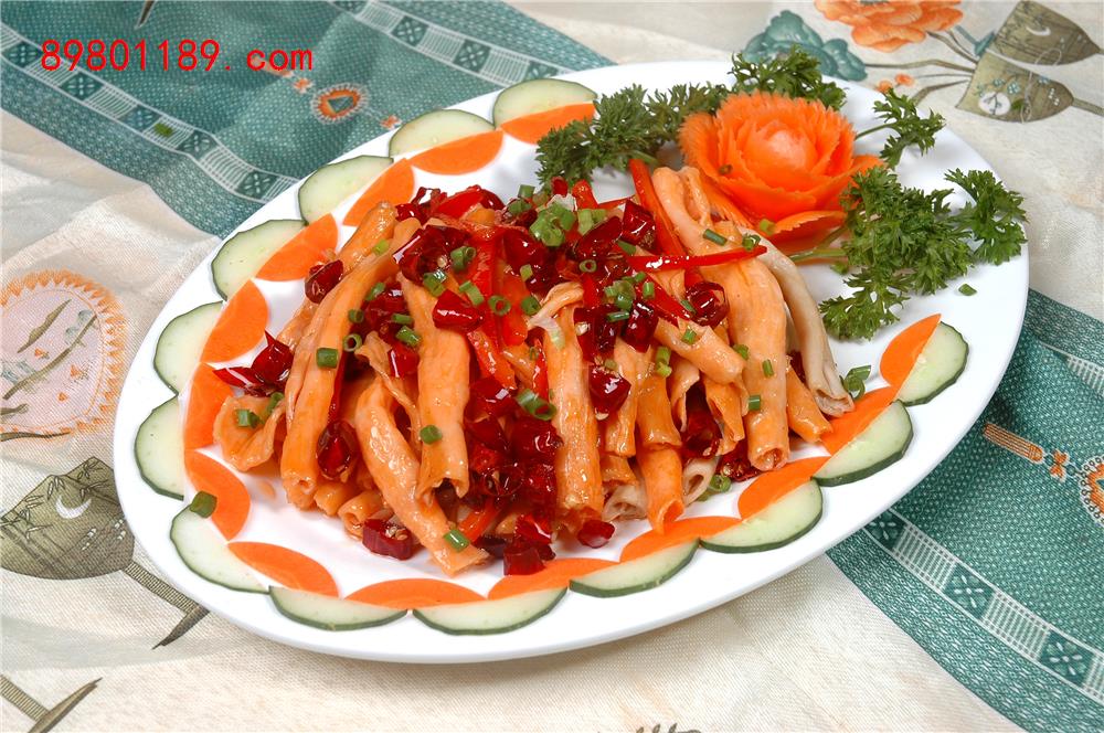 尖椒炒脆鹅肠DSC