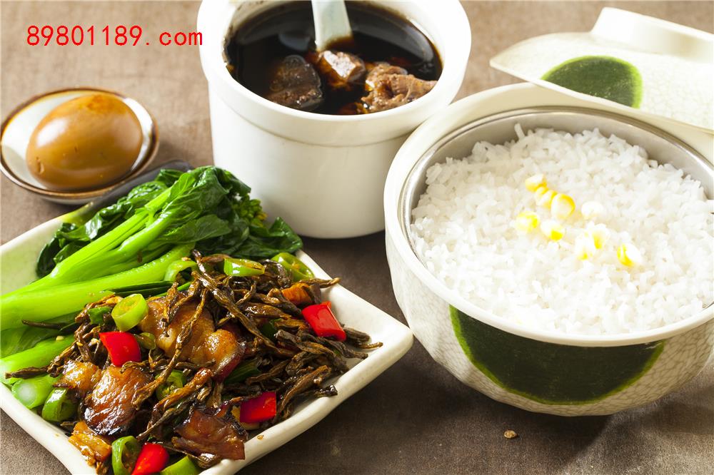 干豆角炒腊肉饭套餐OK