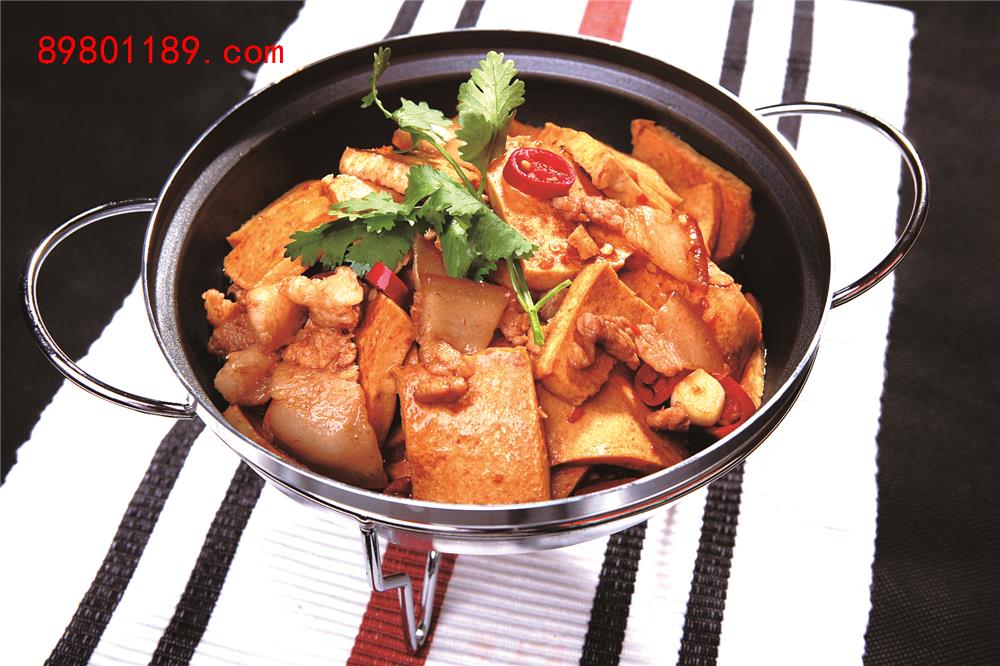 干锅千页豆腐