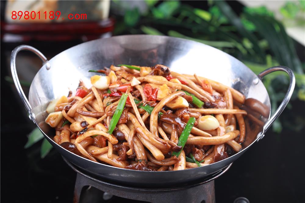干锅茶树菇-