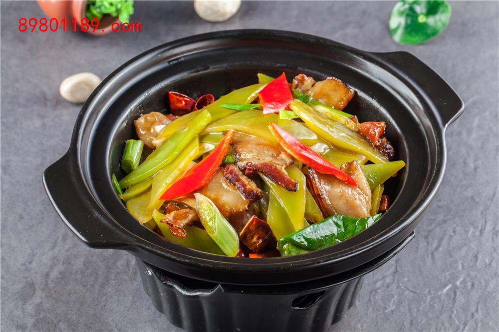 干锅莴笋腊肉
