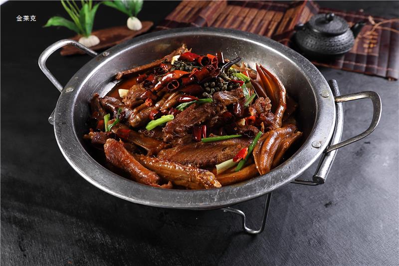 干锅鸭爪翅