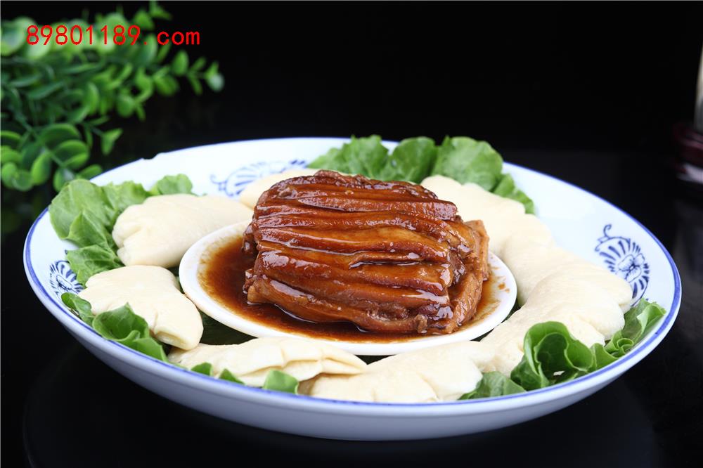 扣肉荷叶饼
