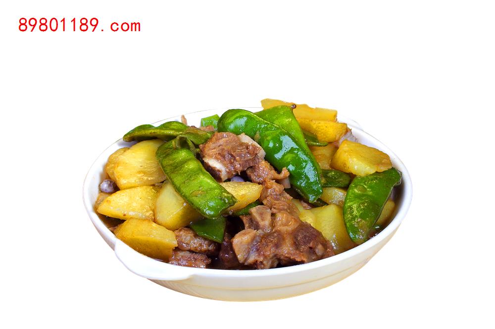 排骨土豆油豆角