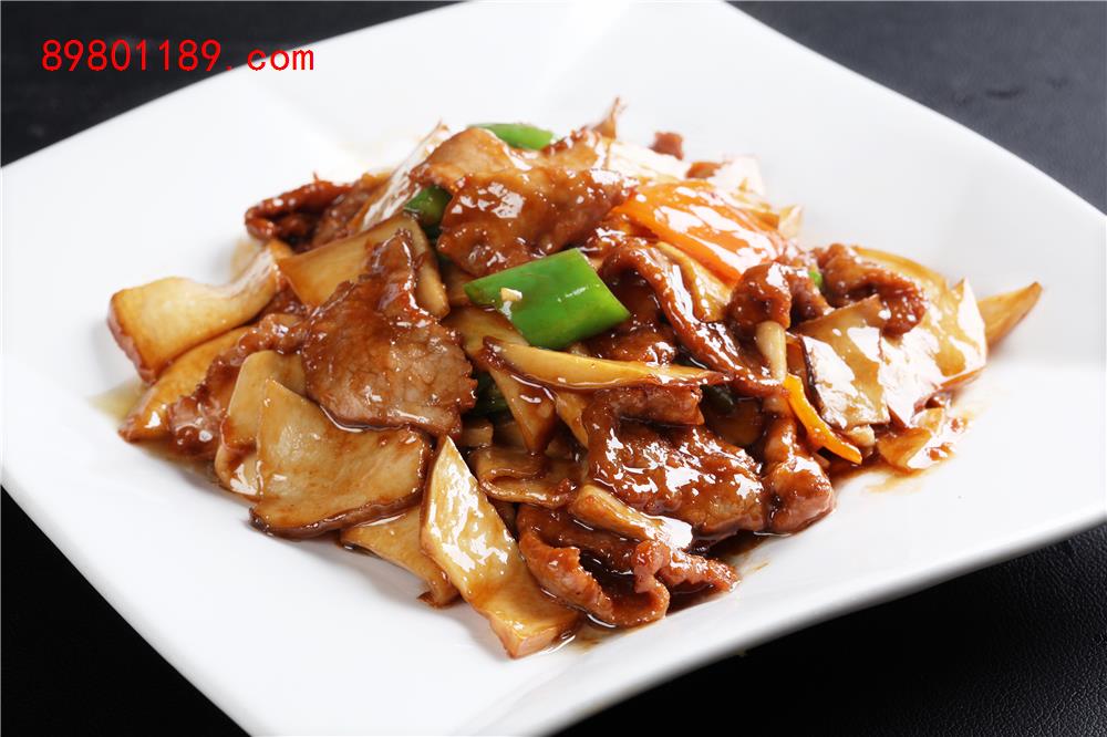 杏鲍菇炒牛肉