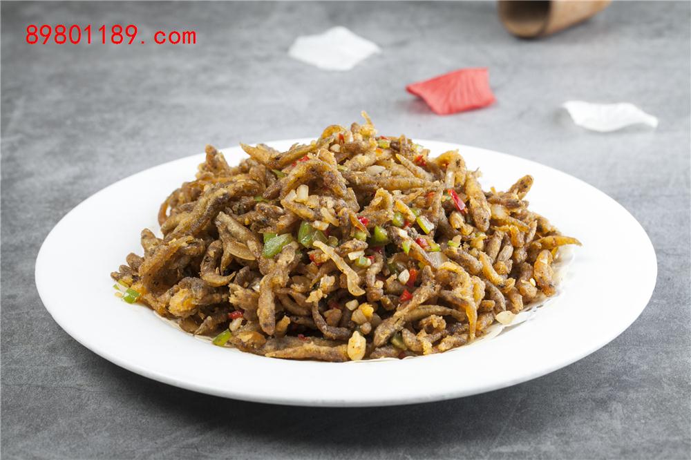 椒盐野生小黄鱼-