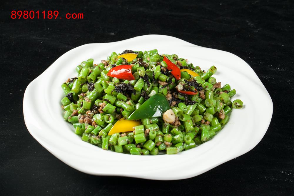 榄菜豆角四季豆-
