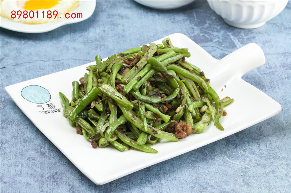 橄榄菜肉沫四季豆